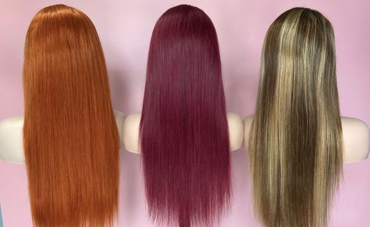 Colored Frontal Wigs