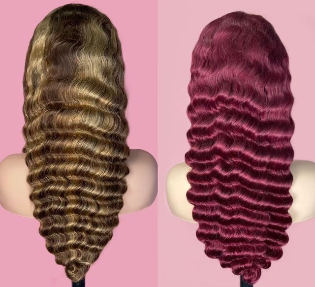 Colored Frontal Wigs